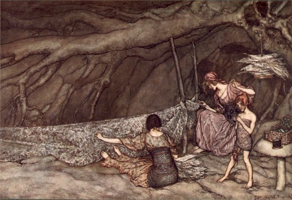 Illustration de Arthur Rackham