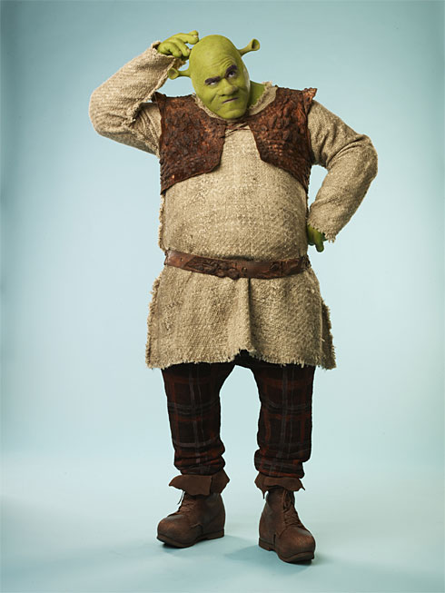 PremiÃ¨re photo du Shrek version comÃ©die musicale.
