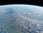 Terre du Milieu depuis l'espace