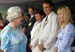Elizabeth II et JK Rowling