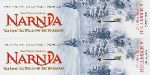 Lucy à côté de la Lanterne dans un Narnia enneigé