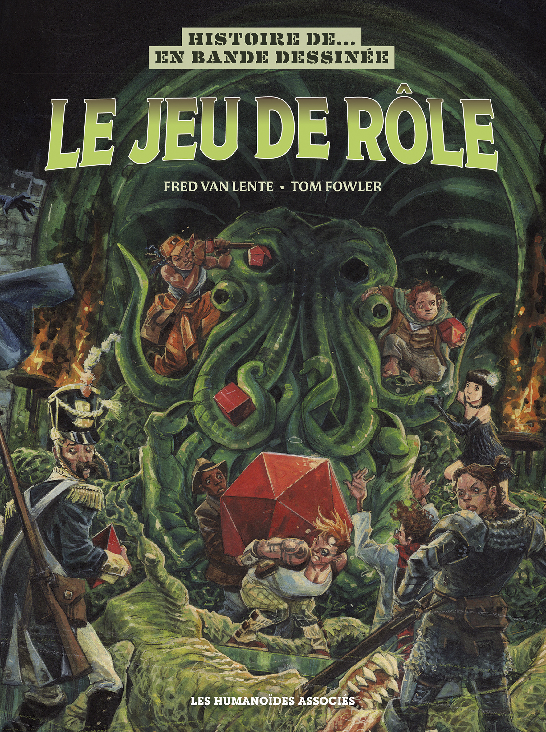 Histoire du jeu de rôle en bande dessinée