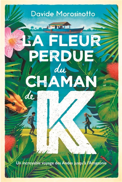 Couverture de La Fleur perdue du Chaman de K (L'École des loisirs) Couverture de La Fleur perdue du Chaman de K (L'École des loisirs)