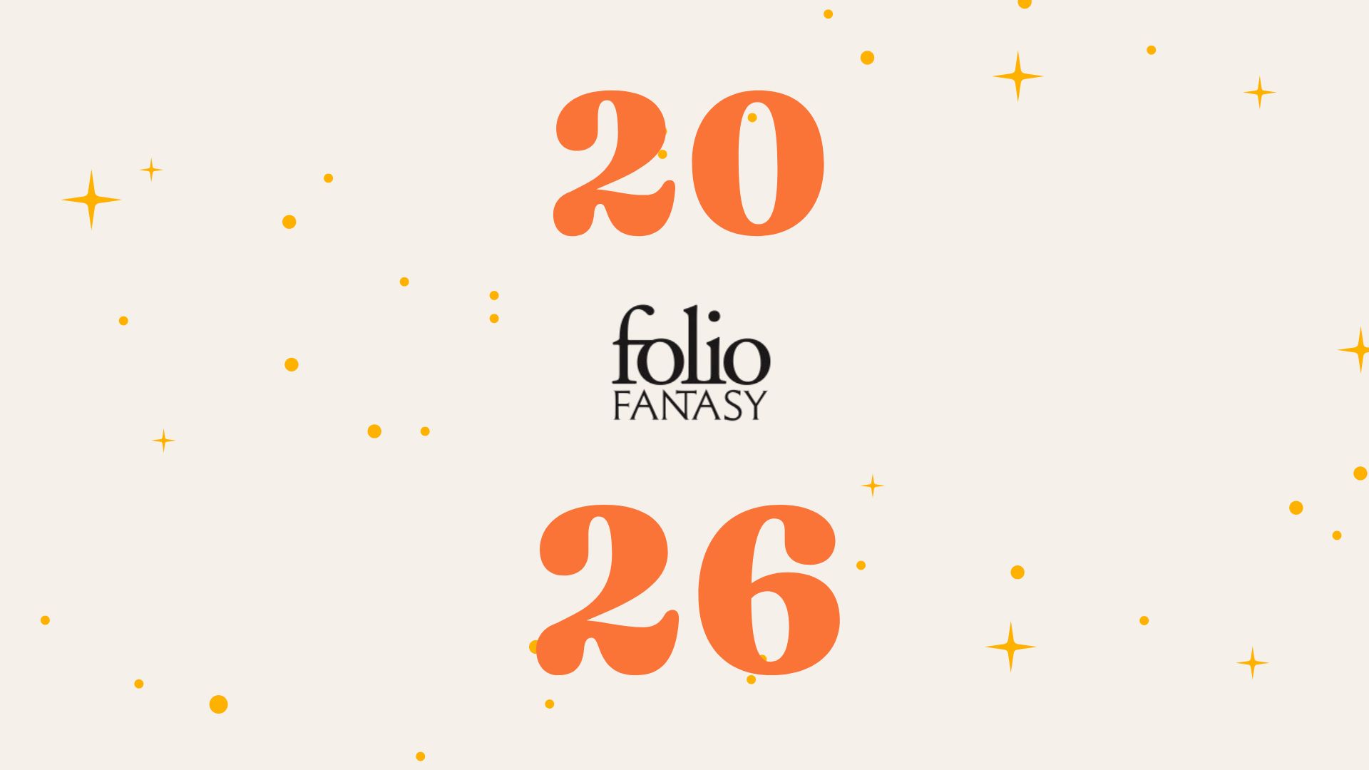 L'année fantasy 2026 des maisons d'édition - Folio fantasy et Pascal Godbillon