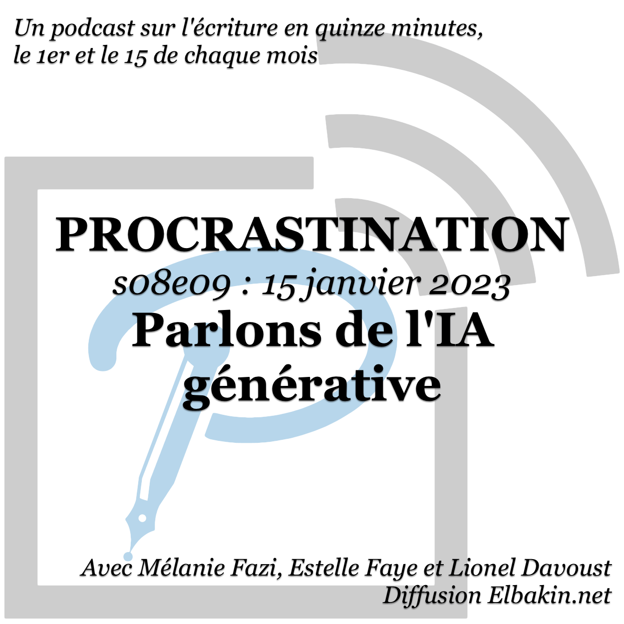 Procrastination #S08e09 - Parlons de l'IA générative
