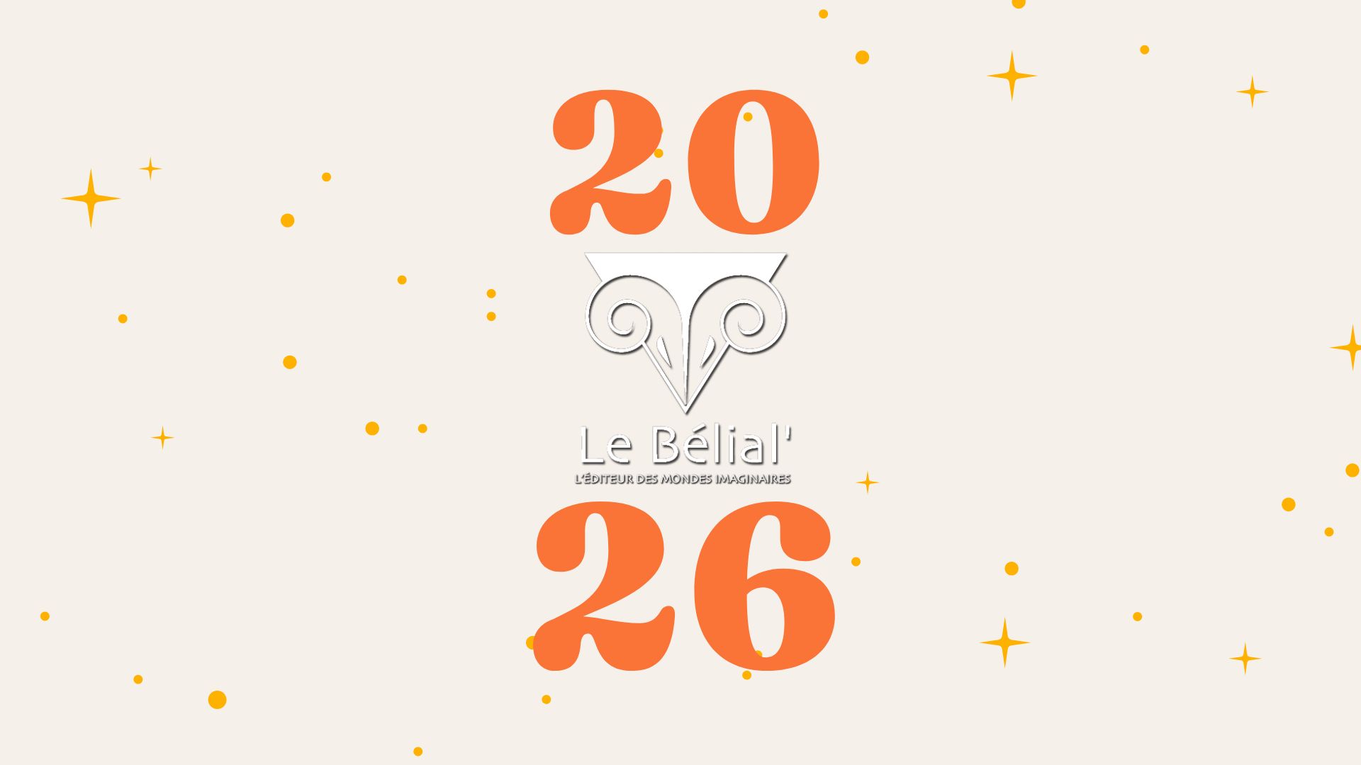 L'année fantasy 2026 des maisons d'édition - Le Bélial et Olivier Girard