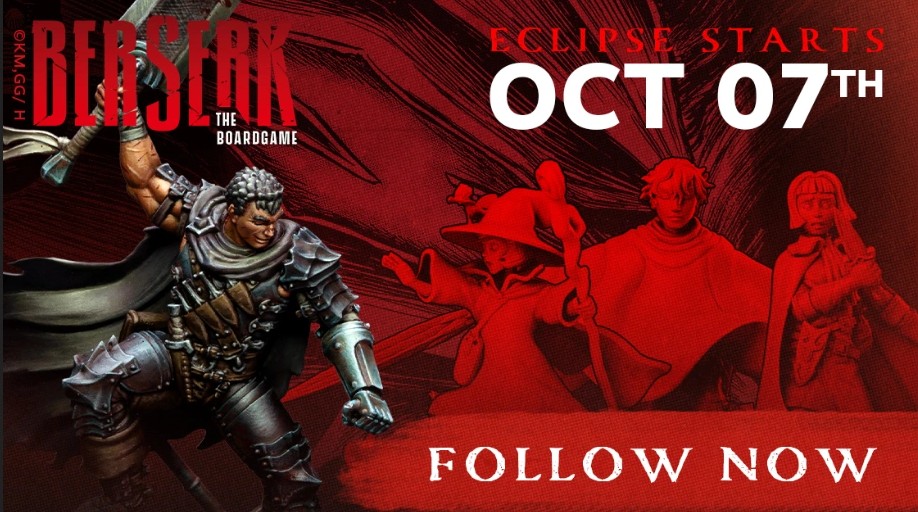 Le jeu de plateau Berserk se présente en vidéo !