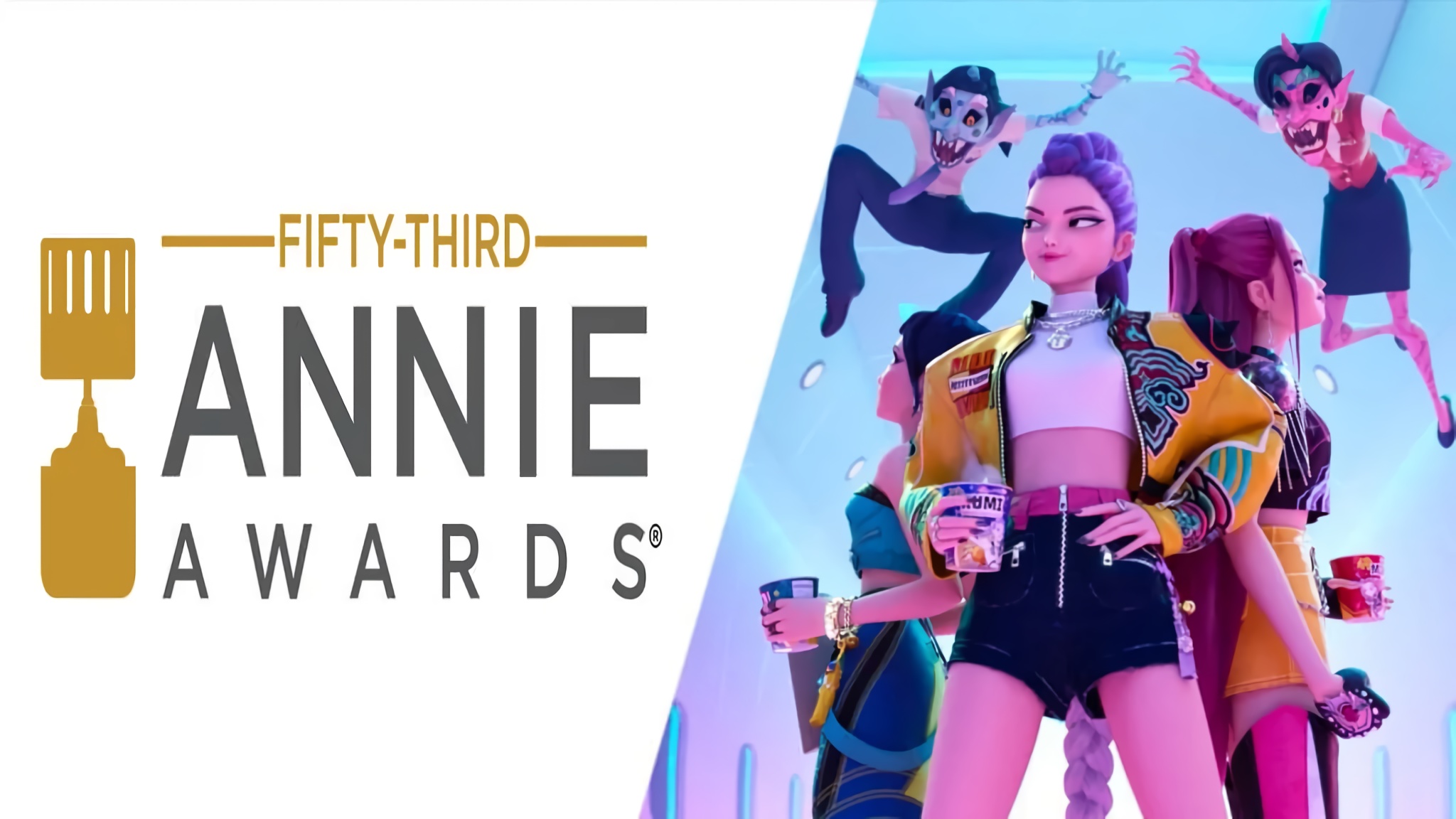 KPop Demon Hunters rafle tout aux Annie Awards