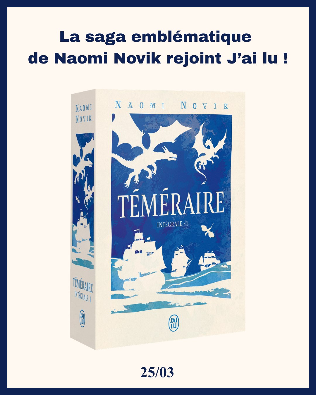 Concours Téméraire - L'intégrale - 1 avec J'ai Lu !