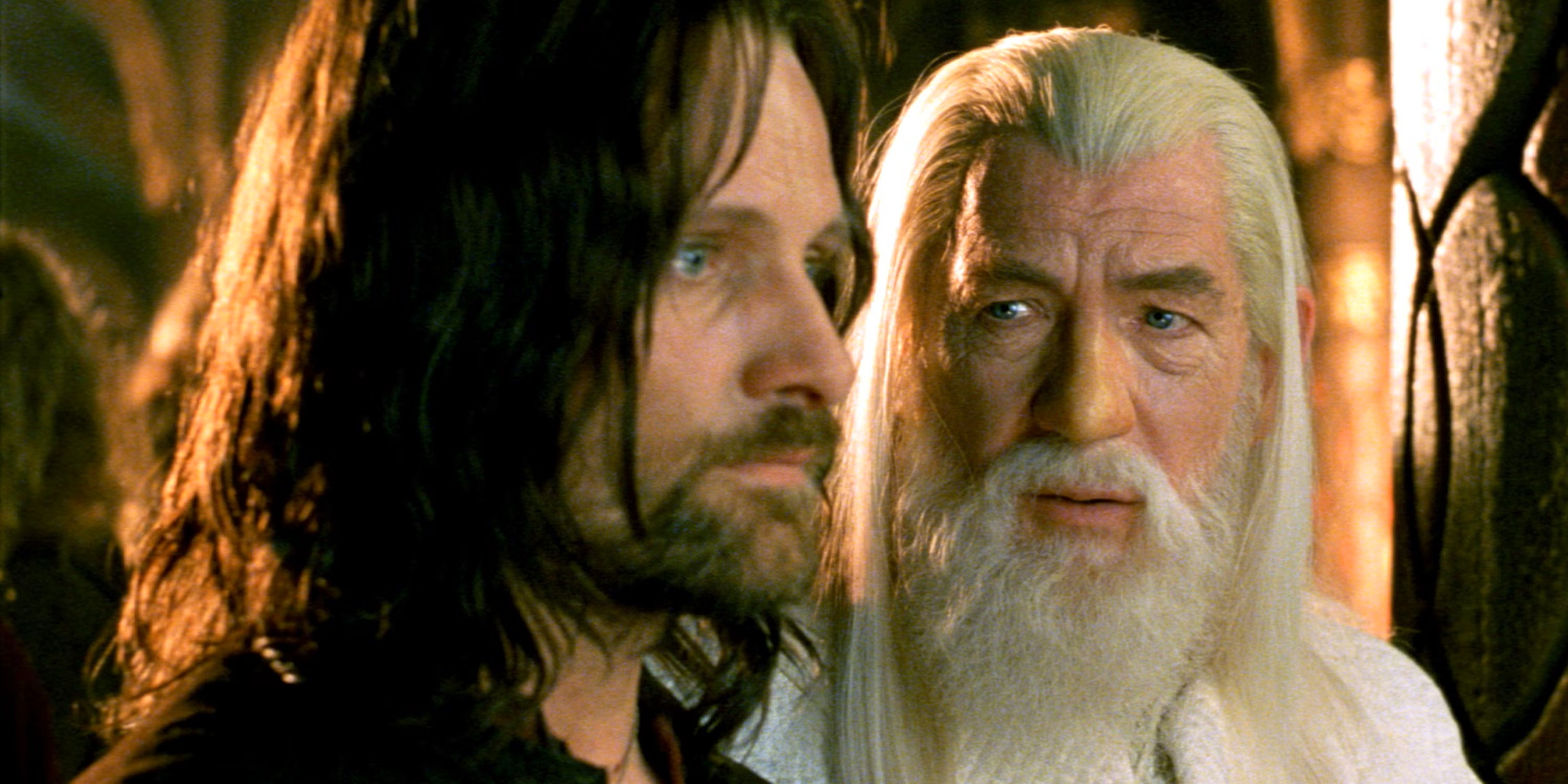 Gandalf en retrait dans "The Hunt for Gollum"